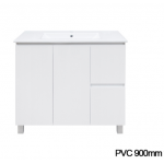 Avalon-900 PVC Vanity Cabinet Only